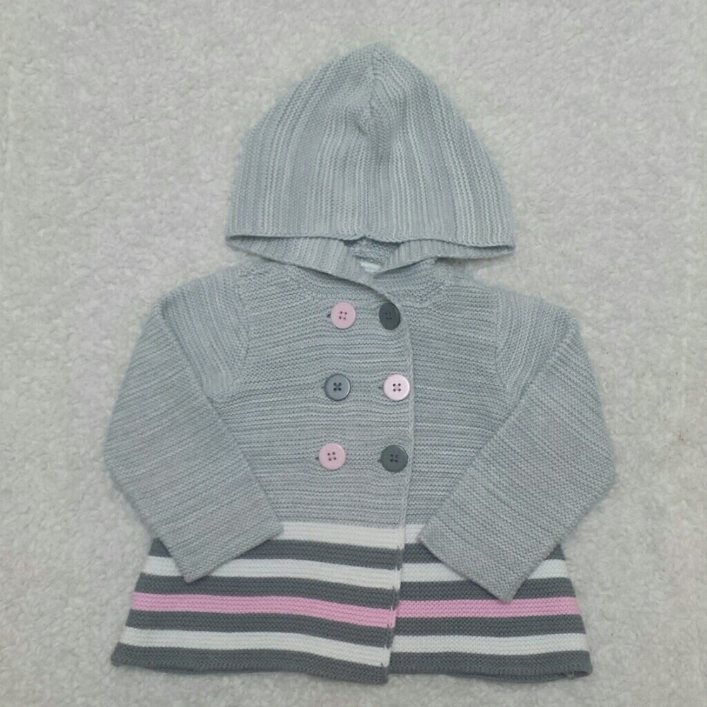 Knitted Hooded Sweater